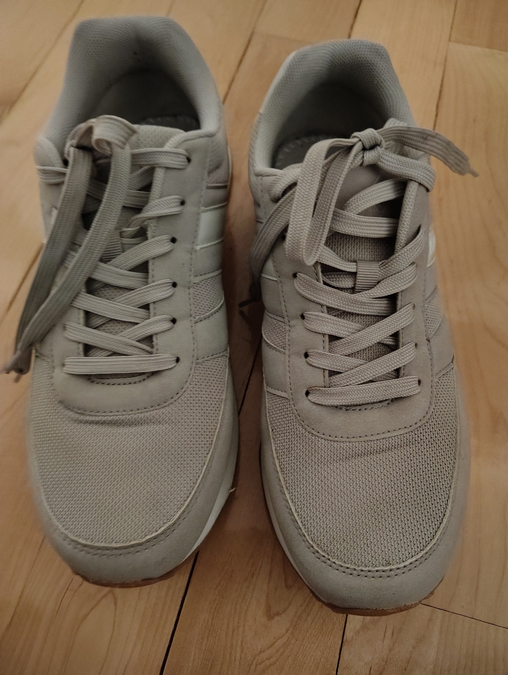 Nautica Men's Lace-Up Sneakers - Light Gray